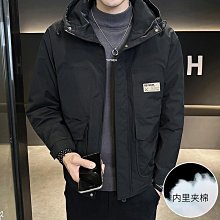 男外套  秋冬裝 加厚外套 韓版防潑水夾克 防寒保暖羽絨棉服 時尚男士棉襖 休閒男生寬鬆面包服 顯瘦百搭棉衣男外套 歷史價格詳細信息