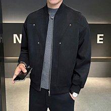 新款春秋季潮牌痞帥棒球服外套男士茄克褂子休閒痞帥男裝 棒球外套男 防風外套男 夾克 飛行外套男 潮男外套~潮男服飾 歷史價格詳細信息