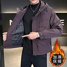 棉服棉衣外套男士秋冬季款加厚寬松潮牌羊羔絨夾克美式復古麂皮絨棉服 歷史價格詳細信息
