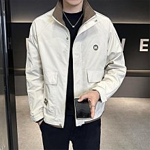 夾克冬天外套男秋冬季青年潮流百搭刷毛加厚風衣素色休閒保暖棉襖-时尚男装 歷史價格詳細信息