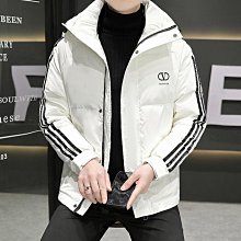 男士連帽外套 冬季外套男 韓版潮流保暖男士針織衫加絨加厚寬鬆夾克外套 百搭棉衣 拉鏈韓版舒適保暖外套-時尚男裝 歷史價格詳細信息