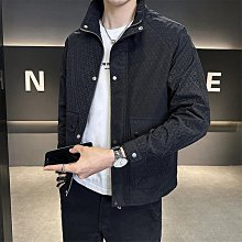 春季新款潮流男士防風外套 韓版時尚拉鍊口袋裝飾連帽外套 學院風寬鬆休閒夾克 百搭大尺碼外套 薄外套 短版風衣-潮男服飾 歷史價格詳細信息