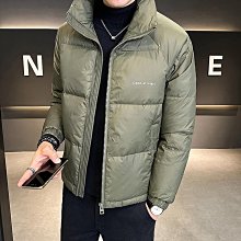 男士外套男 冬裝外套男 防風外套男 2024冬季新款90%鴨絨羽絨服男松綠色短款大碼男士秋冬高級感外套 歷史價格詳細信息