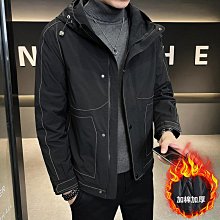 男外套 冬裝 棉衣 保暖外套外套男秋季寬松大碼韓版潮流帥氣長袖夾克百搭字母印花上衣情侶款-時尚男裝 歷史價格詳細信息