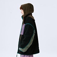 潮牌羊羔毛拼接外套男 帽衫外套男 韓版寬鬆上衣服 休閒百搭開衫外套 原宿風潮流情侶外套 百搭帽衫（TFY43）【壹號站】 歷史價格詳細信息
