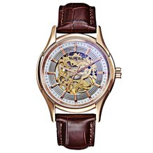 yes99buy加盟-仕爵名[質感時尚錶]鏤空防水全自動機械錶 真皮錶帶   預購7天+現貨 歷史價格詳細信息