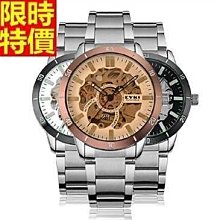 機械錶 手錶-陀飛輪自動雙面鏤空精鋼時尚男士腕錶3色66ab11[獨家進口][米蘭精品] 價格比較,價格查詢,歷史價格詳細信息