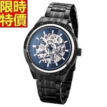 機械錶 手錶-陀飛輪自動雙面鏤空精鋼時尚男士腕錶3色66ab11[獨家進口][米蘭精品] 歷史價格詳細信息