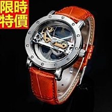 機械錶 手錶-陀飛輪自動雙面鏤空精鋼時尚男士腕錶3色66ab11[獨家進口][米蘭精品] 歷史價格詳細信息