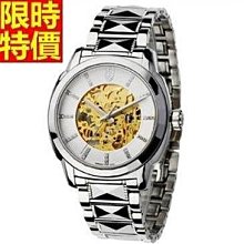 機械錶 手錶-陀飛輪自動雙面鏤空精鋼時尚男士腕錶3色66ab11[獨家進口][米蘭精品] 歷史價格詳細信息