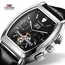 TEVISE 特威斯正品 創意賽車機械風格真三眼陀飛輪設計面盤 透底 自動機械錶 夜光 商務型男錶【S & C】 歷史價格詳細信息