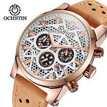 【潮裡潮氣】OCHSTIN奧古斯登多功能石英表矽膠錶帶運動夜光防水手錶GQ6103 歷史價格詳細信息