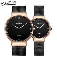 【潮裡潮氣】狄凡尼手錶爆款全自動非機械石英表時尚潮人夜光精鋼男士手錶6009A1 歷史價格詳細信息