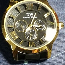 【成吉思汗精品】全新美國T5銀鋼框鏡面黑色不鏽鋼錶帶三眼帶日期 歷史價格詳細信息