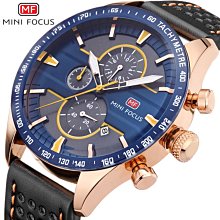 手錶 MINI FOCUS手錶 運動男錶防水石英錶碳纖圈多功能男士手錶0468G 歷史價格詳細信息