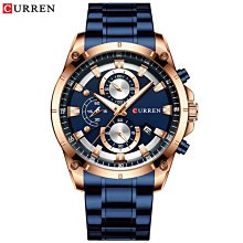 【潮裡潮氣】瑞之緣精鋼殼鋼帶多功能鋼表圓形日本進口6針商務非機械手錶 歷史價格詳細信息