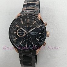 【 幸福媽咪 】Roven Dino羅梵迪諾 三眼計時錶 RD715S(藍_帆布帶) RD715B(黑_帆布帶) 歷史價格詳細信息