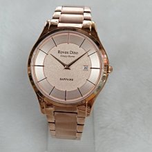【Roven Dino羅梵迪諾】 簡約典雅晶鑽刻度日期顯示腕表 RD778RG  現代鐘錶 歷史價格詳細信息