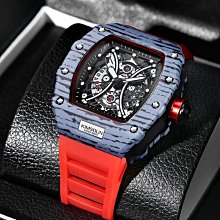 Kimsdun新款鑲鑽黑水鬼自動機械表時尚夜光男錶防水錶k-1268a矽膠【CICI穿搭設計室】 歷史價格詳細信息