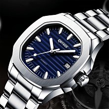 KINYUED 正品 時尚雜誌款運動型男自動機械真皮男錶 陀飛輪 真三眼 年月日星期 鏤空背蓋【S & C】柒時尚 歷史價格詳細信息