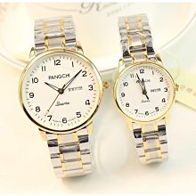 女生手錶 男士手錶 男士中老年人手錶男款爸爸情侶錶女款老人專用防水機械鋼帶石英錶 歷史價格詳細信息