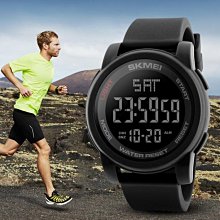 時刻美男士防水戶外運動電子表計步卡路裡多功能男學生大錶盤腕錶 歷史價格詳細信息