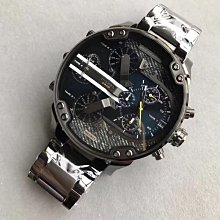 diesel迪賽手表造型穿搭手表收藏手表中古手表銀色 中古保存品 實物如圖 品相自己判斷 已重新更換電子恢復走時 表盤直 歷史價格詳細信息