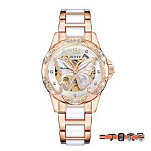 女 手 手女韓版學生女全自動機械女鏤空陀飛輪夜光防水時尚女腕 歷史價格詳細信息