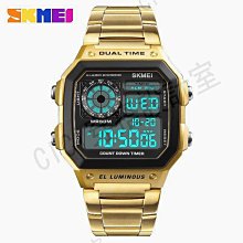 SKMEI  防水50米 時刻美電子錶 倒數計時 雙時間 夜光功能 鬧鈴 ☆匠子工坊☆【K0097】 歷史價格詳細信息