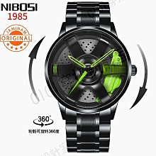 nibosi品牌經典時尚男士手錶  精形表殼非機械錶手錶夜光防水 歷史價格詳細信息