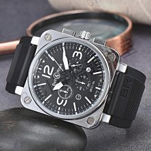 新款時尚運動B&R品牌全自動機械機芯方形男士手錶【CICI穿搭設計室】 歷史價格詳細信息
