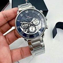 現貨TOMMY HILFIGER Baker 小鏤空黑色面錶盤 金色不鏽鋼錶帶 石英 男士手錶 1710447 歷史價格詳細信息
