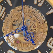 鏤空賽車輪轂合金黑色鋼帶手表石英腕表男款時尚個性手表批發 歷史價格詳細信息