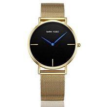 簡約時尚情侶款手錶百搭無LOGO精鋼青年男女石英竹節鋼帶腕錶7031 歷史價格詳細信息