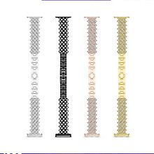 品質適用手錶iwatch7夏季新款洞洞寬口袖pu皮質男女2~6se通用錶帶 歷史價格詳細信息