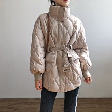 ～日系    2022冬季新款100%實拍高質感小香風菱格紋輕薄舖棉外套 歷史價格詳細信息
