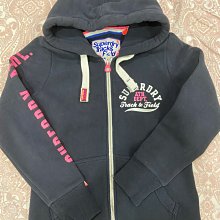 Superdry 極度乾燥 深藍色網眼Polo衫 短袖休閒Polo衫 L號 歷史價格詳細信息
