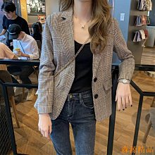瑤瑤小鋪【氣質小西裝】時尚小西服 修身外套 長袖上衣  韓版 修身外套 顯瘦英倫風職業西裝外套 女早秋裝 歷史價格詳細信息