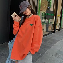 【現貨】圓領衛衣  簡約卡通印花衛衣 情侶外套 內刷毛大學t 百搭衣服 長袖上衣 男女可穿 歷史價格詳細信息