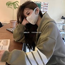 【熱賣精選】加絨加厚外套女2021秋冬新款韓版寬松學生百搭可愛小熊立領衛衣潮 歷史價格詳細信息