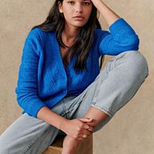 sezane兩面可穿鉤花針織上衣2024早秋新款收口外穿套頭針織衫 歷史價格詳細信息