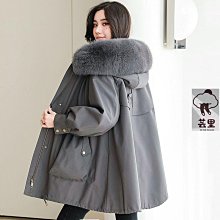 狐貍毛領秋冬新款洋氣媽媽金貂絨外套女加厚款雙面水貂絨條紋大衣【沐雨家居】 歷史價格詳細信息