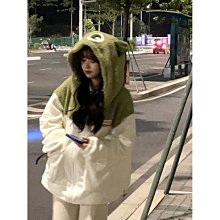 韓版新款可愛拼色條紋字母貼標毛絨護耳帽保暖百搭可當包包雷鋒帽 歷史價格詳細信息