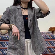夏季亞麻西裝領西裝上衣男立體多口袋獵裝薄款休閒工裝夾克外套男ins潮休閒百搭西裝外套正裝虎虎男裝 歷史價格詳細信息
