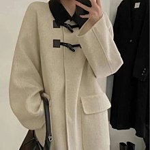 秋冬新款雙面羊絨大衣女中長款漸變色韓版寬松過膝毛呢外套女 歷史價格詳細信息