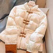 復古盤扣棉衣外套女秋冬2020短款休閒立領夾棉棉麻棉服長袖 歷史價格詳細信息