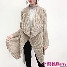 小櫻桃Cherry三宅褶皺2023秋季新款時尚卡通可愛動物印花長款外套氣質緊身風衣 歷史價格詳細信息