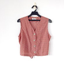 211201舊愛古著民族風幾何圖樣背心二手 歷史價格詳細信息