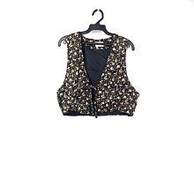 211201舊愛古著民族風幾何圖樣背心二手 歷史價格詳細信息