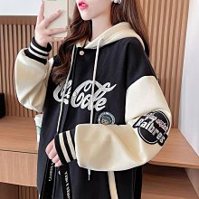 春秋季 韓版 寬松 學生開衫連帽外套 休閒長袖開衫外套 拉鏈 印花 百搭 素色連帽情侶外套 大學外套 衛衣外套女@小琪妹·滿599免運 歷史價格詳細信息